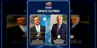 Venezuela e Italia acuerdan Rueda de Negocios entre empresarios de ambos países: orientado hacia la cooperación económica y productiva