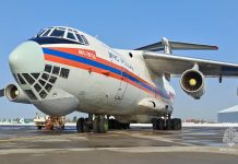 Rusia envió más de 13 toneladas de medicamentos a Irán: Vuelo especial del Ministerio de Emêrgências llevó el cargamento a través de Azerbaiyán