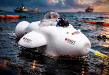 Robot del tamaño de una zapatilla: científicos australianos crean dispositivo que limpia derrames de petróleo con un filtro especial