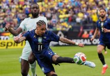 Raphinha encïende las alarmâs en el Barcelona tras salir lesionädo con Brasil y preocupa al club de cara a düelos clave