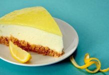 Un postre ideal para principiantes: Tarta de limón con galletas, leche condensada, queso crema en minutos y sin horno