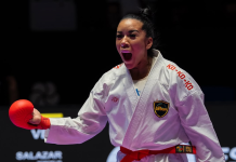 ¡Orgullo nacional! Yorgelis Salazar se tituló campeona de la Premier League de karate en Roma