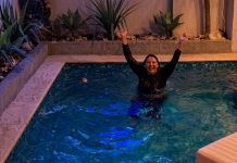 ¡Al agua por la victoria! Mercedes Salaya celebra eufórica el título mundial de Venezuela (+ Video)