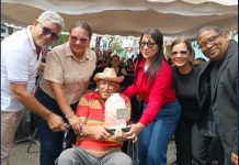 Más de 100 artistas monaguenses celebraron legado musical con mural y presencia de Gualberto Ibarreto (+ Fotos)