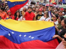 Monaguenses protagonizaron concentración en la entidad en respaldo de la pareja Presidencial: a 2 meses del secüestrø por EEUU (+ Fotos)