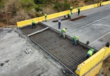 Portuguesa fortalece infraestructura vial con colocación de acero en la losa de acceso del puente Quebrada de Armo en la autopista José Antonio Páez (+ Fotos)