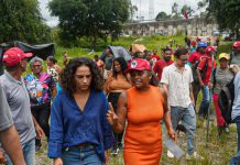 Más de 14 mil mujeres del Movimiento de Trabajadores Rurales Sin Tierra en Brasil se movilizaron a favor de la reforma agraria y justicia a la vïølêncïa de género