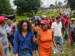 Más de 14 mil mujeres del Movimiento de Trabajadores Rurales Sin Tierra en Brasil se movilizaron a favor de la reforma agraria y justicia a la vïølêncïa de género