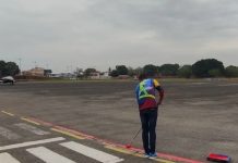 Potenciados espacios áereos a través de la füerza laboral de BAER: Avanzan trabajos de modernización en el aeropuerto Luisa Cáceres de Arismendi de Barinas (+ Fotos)