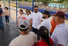 Avanza rehabilitación en la Manga de Coleo de Aguasay: Gobernador Luna realizó supervisión de la infraestructura para las próximas fiestas patronales (+ Fotos)