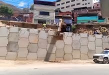 80% de avance presenta rehabilitación de la falla de borde en el sector Las Torres de Plan de Manzano: Mintransporte comprometido con la vialidad del país