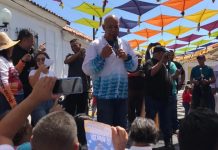 Larenses se concentraron este lunes en el centro histórico de Barquisimeto en defensa de la Patria: Gobernador Reyes acompañó al pueblo (+ Fotos)