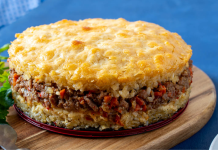 Pastelón de arroz al horno con carne y queso: receta fácil por capas para aprovechar lo que haya sobrado