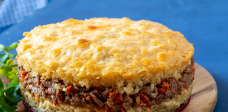 Pastelón de arroz al horno con carne y queso: receta fácil por capas para aprovechar lo que haya sobrado