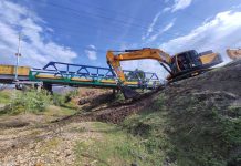 Avanza Plan Estatal de Canalización del Río Sarare para proteger al pueblo de Agua Blanca (+ Fotos)