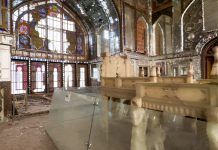 Palacio de Golestán, Patrimonio Mundial de la UNESCO fue alcanzado por restos y onda expansiva tras el bømbąrdeo en Teherán (+ Detalles)