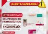 Alêrta sobre la comercialización de medicinas fälsas: Lotes falsificâdos de medicamentos ‘Imfinzi y Linezid’ detectó el SACS en farmacias (+ Comunicado)