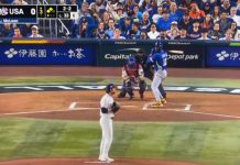 Venezuela rõmpe el cero ante Estados Unidos con su primera carrera en el tercer inning y encïende la emoción