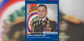 Delcy Rodríguez designó al GJ Gustavo González López como Ministro para la Defensa ratificando su confianza en su trayectoria, experiencia y vocación de servicio