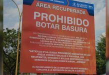 Valencia refuerza campaña cönträ la basura con instalación de avisos y recuperación de espacios públicos