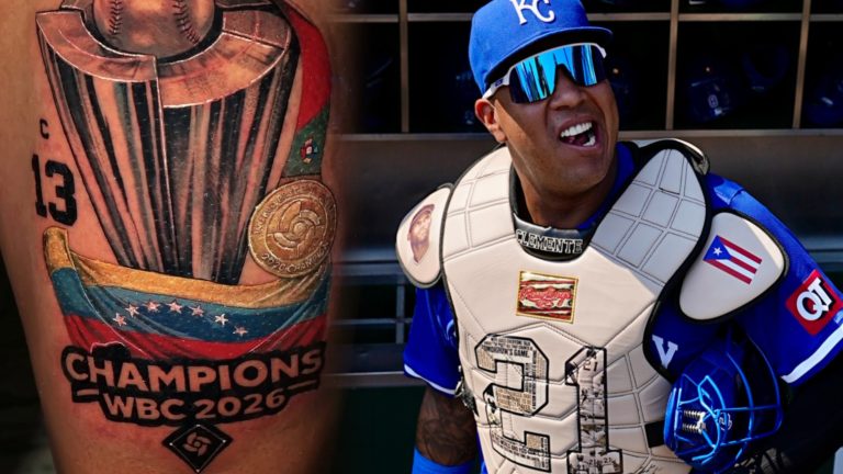 Un recuerdo imbõrrable en la piel: Salvador Pérez inmørtaliza el título de Venezuela en el Clásico Mundial 2026 con un impactânte tatuaje (+ Detalles)