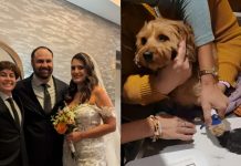 Pareja se casó en una clínica veterinaria para que su perrita con cáncër pudiera ser testigo del momento más importante de sus vidas