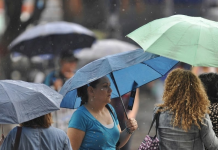 Se esperan lluvias que se extenderán este lunes hacia los Andes, el Zulia y los Llanos occidentales