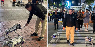 «Voltio» y «Turbo»: Los nuevos encargados del patrüllaje autónomo que blinda los espacios públicos de Chacao (+ Detalles)