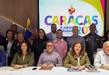 Comité organizador de los Juegos Bolivarianos de la Juventud presentan hoja de ruta del evento