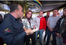 Ministra de Transporte inspeccionó instalaciones del Metro de Caracas: verificó los avances en la rehabilitación de las vías férreas (+ Detalles)