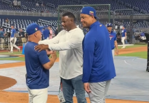 Miguel Cabrera y Ken Griffey Jr. protagonizaron emotivo momento en el Clásico Mundial de Béisbol previo al Venezuela vs Italia (+ Video)