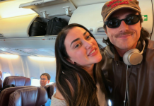 Se consiguió a Jacob Elordi en un avión, se tomó una selfie y él le regaló un libro firmado (+ Detalles)