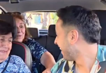 Un joven se hizo pasar por Uber para sorprender a sus días tras pasar varios años en Alemania (+ Video)