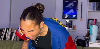 ¡Deyna Castellanos se sumó a la fiesta! Así celebró la futbolista el título de Venezuela en el Clásico Mundial de Béisbol (+ Video)