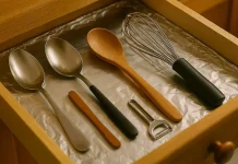 El inesperado uso del papel de aluminio en los cajones de la cocina que cada vez más personas están aplicando