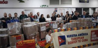Cuba recibe el convoy «Nuestra América» en un gesto de solidaridad global frente al endurecimiento del bloqueo