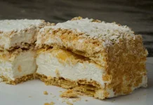 Hojaldre crujiente, crema pastelera y nata: así es el dulce tradicional más querido
