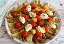 Ensalada templada de berenjena asada receta fácil: un espectáculo de sabor perfecta como plato único para una cena nutritiva