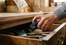 Guardar un carbón vegetal en el cajón de la cocina: Le da un significado simbólico vinculado al equilibrio del hogar