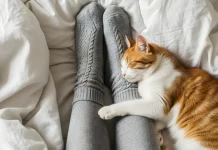 Qué significa que tu gato duerma a tus pies, según expertos: señal de confianza y vínculo seguro