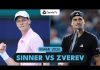 Jannik Sinner avanza a la final del Miami Open tras vęncer a Alexander Zverev en una actuación dominante