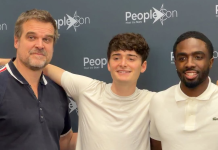 David Harbour, Gaten Matarazzo y Jamie Campbell Bower lideran el épico encuentro de «Stranger Things» en Francia (+ Detalles)