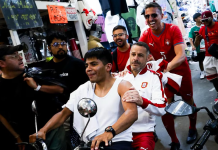 Del estadio a la calle: Astros del fútbol de Portugal juegan una «cascarita» en el histórico Maracaná de Tepito (+ Fotos)