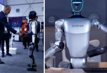 El robot que saludó al rey Felipe VI en el MWC 2026 cuesta 13 000 € y ya ayuda con tareas domésticas