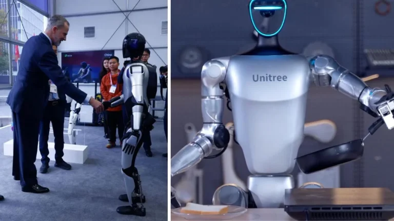 El robot que saludó al rey Felipe VI en el MWC 2026 cuesta 13 000 € y ya ayuda con tareas domésticas
