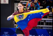 Presidenta encargada Delcy Rodríguez celebró la medalla de oro de la tenista de mesa Dakota Ferrer