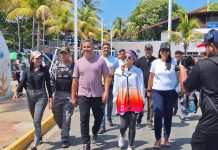 Ministra de Turismo Daniella Cabello impulsa Puerto La Cruz como destino clave durante recorrido por el Paseo de la Cruz y el Mar (+ Fotos)