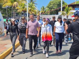 Ministra de Turismo Daniella Cabello impulsa Puerto La Cruz como destino clave durante recorrido por el Paseo de la Cruz y el Mar (+ Fotos)