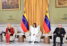 Presidenta (E) Delcy Rodríguez solicita acompañamiento del Foro Interreligioso para el seguimiento de la Ley de Amnistía