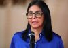 Delcy Rodríguez: Pido a EE. UU. y a Europa cese completo del blöqueo contra Venezuela